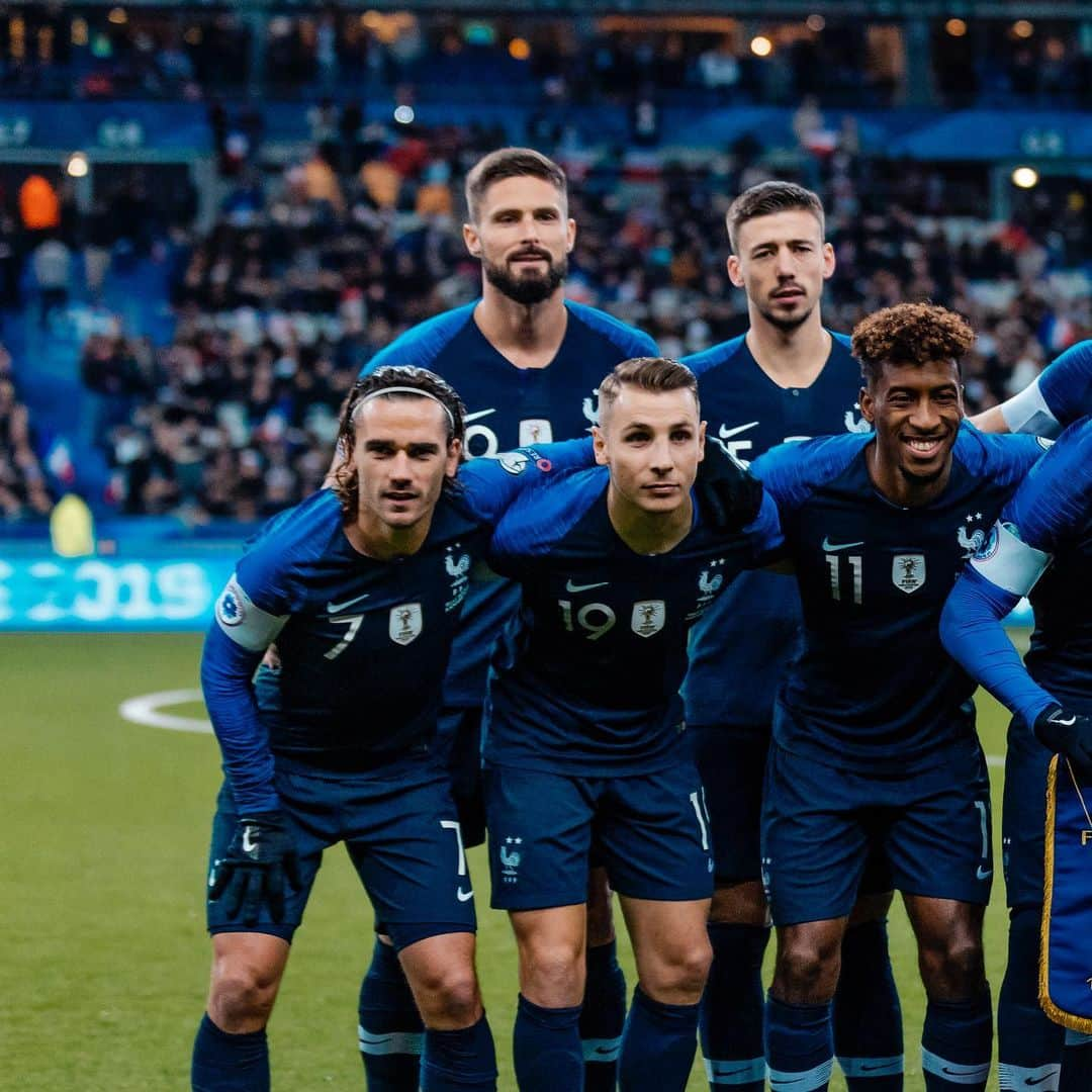 サッカー フランス代表チームのインスタグラム