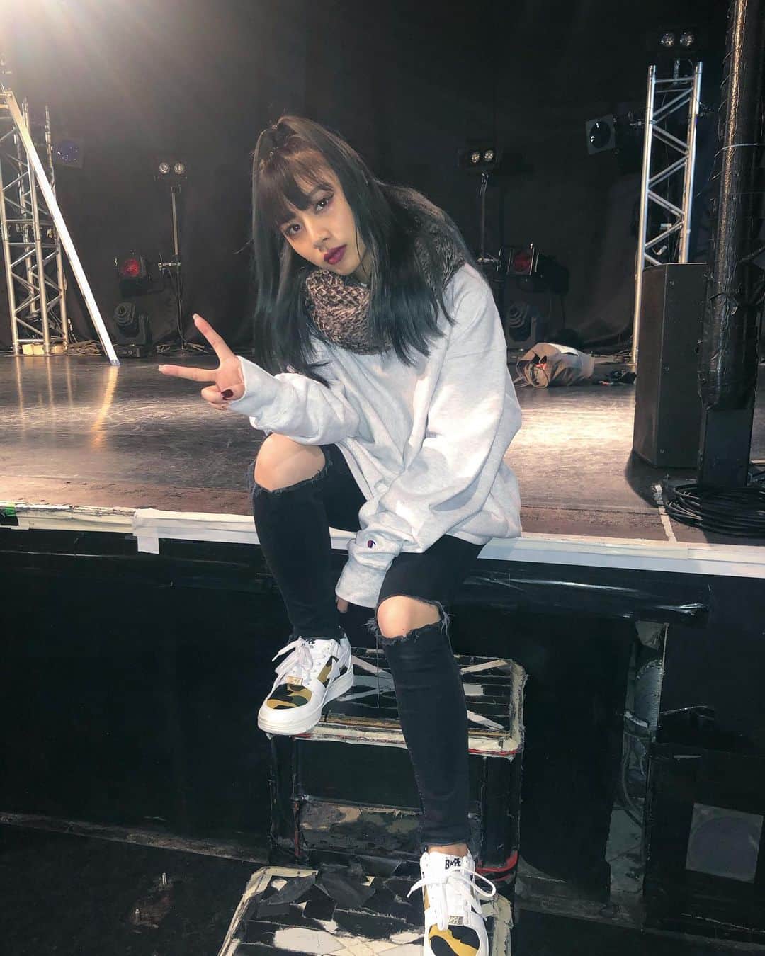 honoka のインスタグラム：「千葉公演ありがとうございました💕﻿ 明日は静岡やーー！！﻿ ﻿」