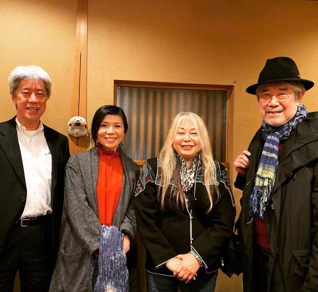 松本隆さんのインスタグラム写真 - (松本隆Instagram)「金延幸子が京都に来たので、美味しいものをご馳走した。」11月16日 22時09分 - takashi_matsumoto_official