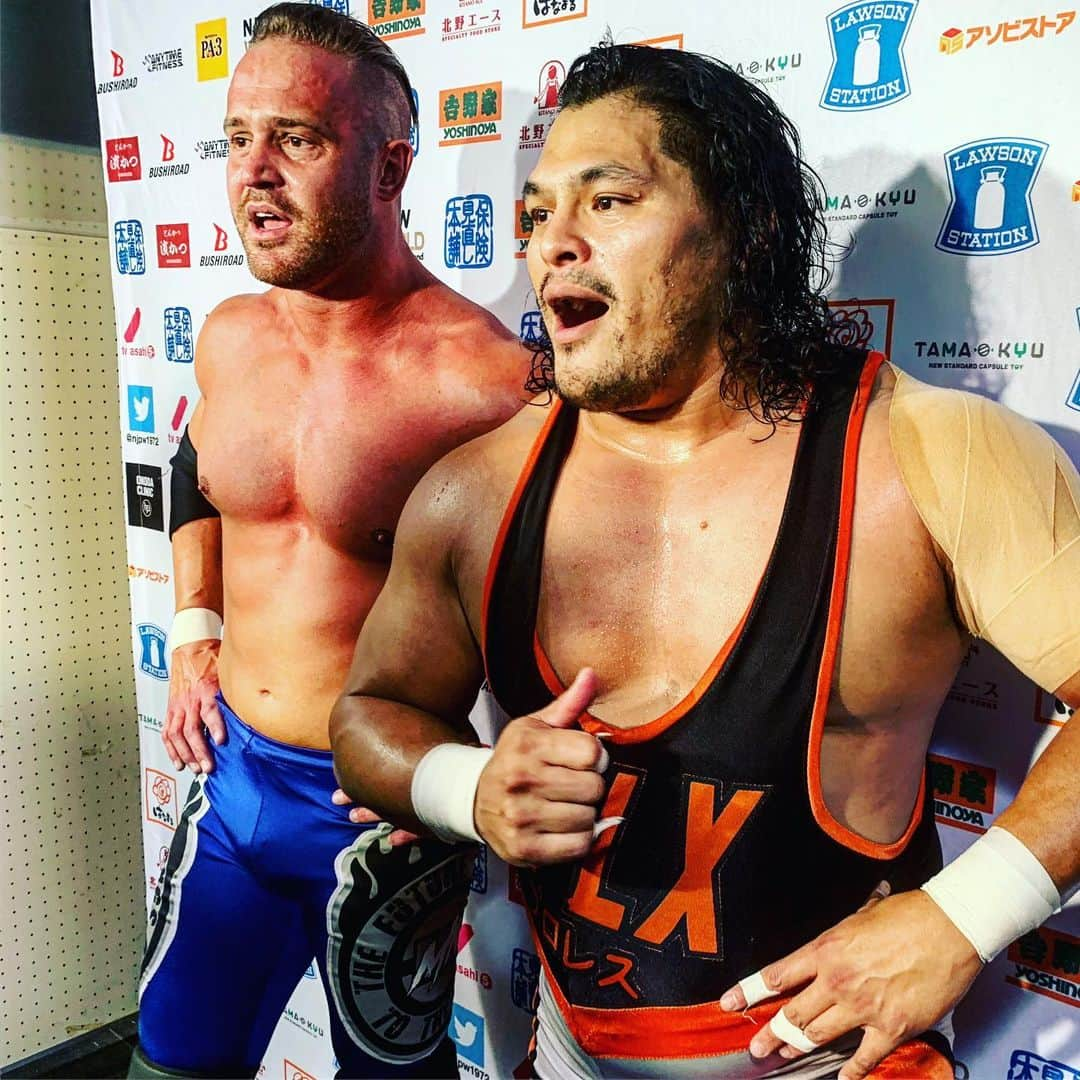 新日本プロレスさんのインスタグラム写真 - (新日本プロレスInstagram)「#WorldTagLeague2019 Day01 ‼︎🦁🦁🏆🏆 #njwtl in #Fujisawa  @njpw1972 #njpwworld #njpw #新日本プロレス #プロレス #藤沢市秩父宮記念体育館」11月16日 22時57分 - njpw1972