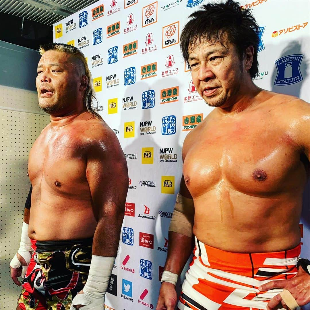 新日本プロレスさんのインスタグラム写真 - (新日本プロレスInstagram)「#WorldTagLeague2019 Day01 ‼︎🦁🦁🏆🏆 #njwtl in #Fujisawa  @njpw1972 #njpwworld #njpw #新日本プロレス #プロレス #藤沢市秩父宮記念体育館」11月16日 22時57分 - njpw1972