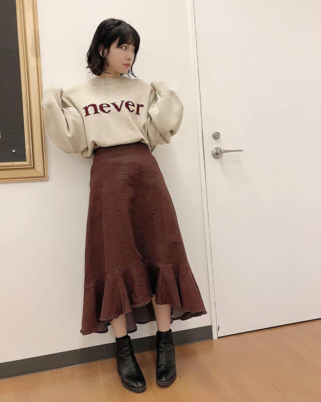 愛美さんのインスタグラム写真 - (愛美Instagram)「. . ニットの季節～✨ . . #ootd #wwg #garageofgoodclothing #zara #3coins」11月16日 23時21分 - aimin_official