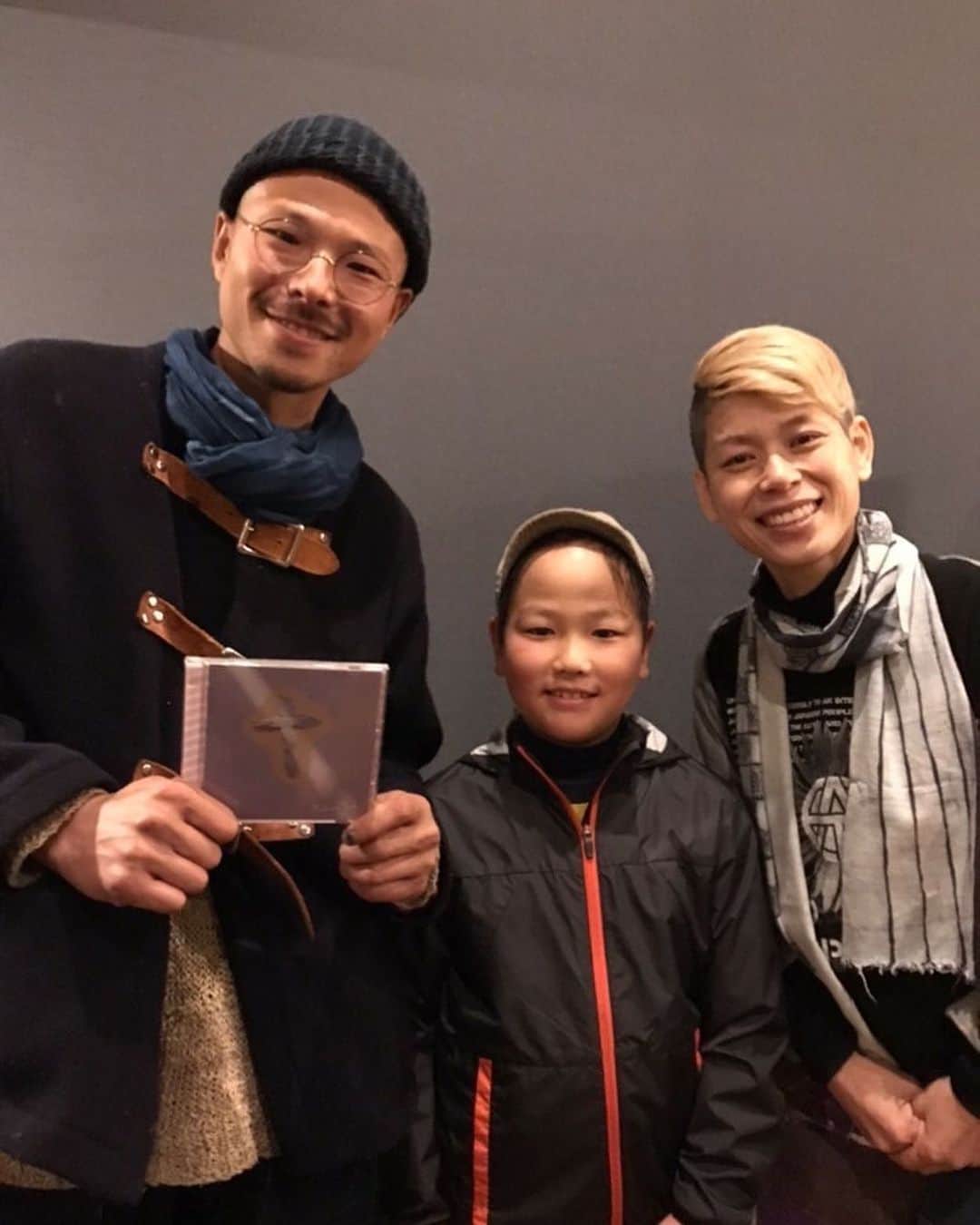 タテタカコさんのインスタグラム写真 - (タテタカコInstagram)「津山アモーレさんのライブに、まこさん親子が駆けつけてくださって、 どんなにか嬉しかったです！ ありがとうございました！」11月17日 1時05分 - tatetakako