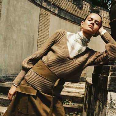デレク ラムのインスタグラム：「Derek Lam Fall 2019. Vogue Arabia.」