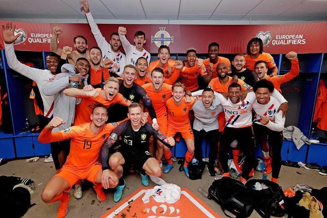 ナタン・アケのインスタグラム：「Qualified for the Euros🔥🙌🏼🙌🏼#euro2020」