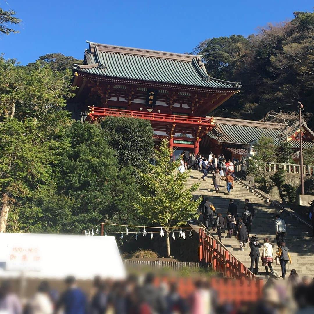 菜那くららさんのインスタグラム写真 - (菜那くららInstagram)「鎌倉へ✨﻿ ﻿ 秋晴れで空気が気持ちよくて…☺️💓﻿ お散歩日和でした🍀﻿ ﻿ 紅葉もちらほら見れて﻿ 秋を感じました🐿🍁✨﻿ ﻿ #鶴岡八幡宮﻿ #明月院 ﻿ #円覚寺﻿ ﻿ #鎌倉 #紅葉 #🍁﻿ #紫陽花﻿ ﻿ 紫陽花で有名な明月院では﻿ 今の季節に珍しく小さい紫陽花が💠﻿ 紫陽花の季節にも行きたいな〜😌✨﻿」11月17日 10時22分 - nana_kurara