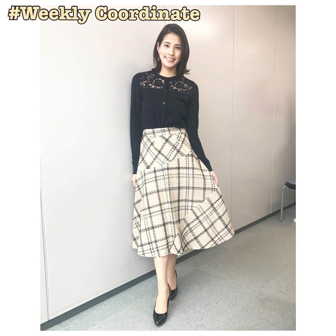 永島優美さんのインスタグラム写真 - (永島優美Instagram)「* 👗Weekly Coordinate（11/10-）👠 * 先週の衣装です。 珍しく黒を着ました♠️ 私服では黒、よく着ます！ * 明日からまた1週間頑張りましょうね〜☺️✨ おやすみなさい😴 - - - - - - - - - - - - - - - - - - - - - - - 👗#weeklyコーデ （Mon＆Tue ▶︎ Wed＆Thu ▶︎ Fri＆Sun） #coordinate #めざましテレビ #ジャンクスポーツ」11月17日 21時09分 - yuumi_nagashima