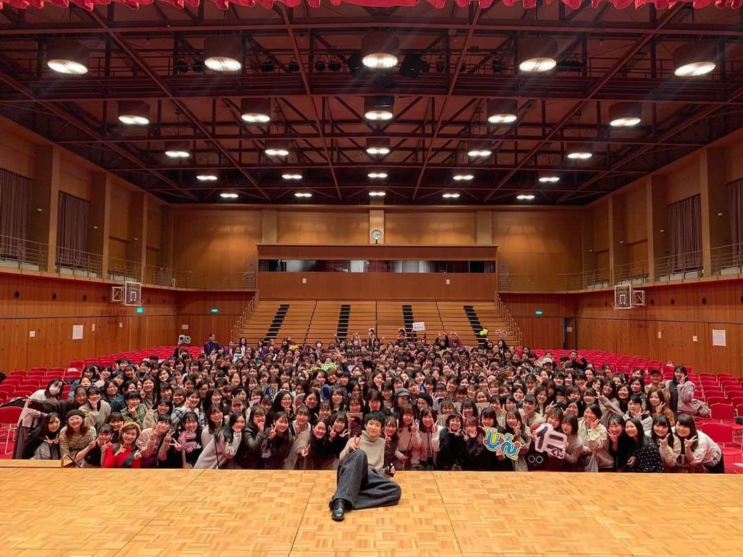 鈴木仁のインスタグラム：「神戸松蔭女子学院大学　学園祭 ありがとうございました！」