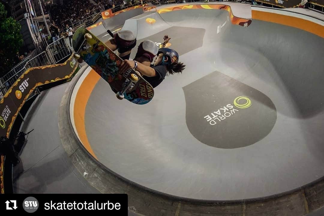 岡本碧優のインスタグラム：「About last night🇧🇷🇧🇷🇧🇷 Finals happening later today, time to get to work🔥  I’m sure tricks  were saved for finals @skatetotalurbe 😉😉😉 @santacruzskateboards @santacruzwmns @independenttrucks @rictawheels @bronsonspeedco @dcshoes_japan @dc_skateboarding @hi_5.skatepark @division_osaka @triforce_krew #6556skateboarding  #Repost @skatetotalurbe ・・・ Nas semifinais de Park feminino, as minas não aliviaram nada e o show foi alto nível no Duó Superpark! ⠀⠀⠀⠀⠀ - ⠀⠀⠀⠀⠀ During Women Park semifinals, the girls didn't save any tricks for later and had a high technical performance at Duó Skatepark! ⠀⠀⠀⠀⠀ Da um check nas finalistas: ⠀⠀⠀⠀⠀ Check who made into the finals: ⠀⠀⠀⠀⠀ 1 - @misugu0228 🇯🇵 2 - @skybrown 🇬🇧 3 - @brightonzeuner 🇺🇲 4 - @sakura_yosozumi 🇯🇵 5 - @brycewettstein 🇺🇲 6 - @jordynbarratt 🇺🇲 7 - @poppystarr 🇦🇺 8 - @dora.varella 🇧🇷 ⠀⠀⠀⠀⠀ Photos: @pablovaz ⠀⠀⠀⠀⠀ #STU #OiSTUOpen #SkateTotalUrbe #Skate #Skateboard #Brasil #CBSk #olympicskateboarding #worldskate #worldskatesb @oi_oficial」