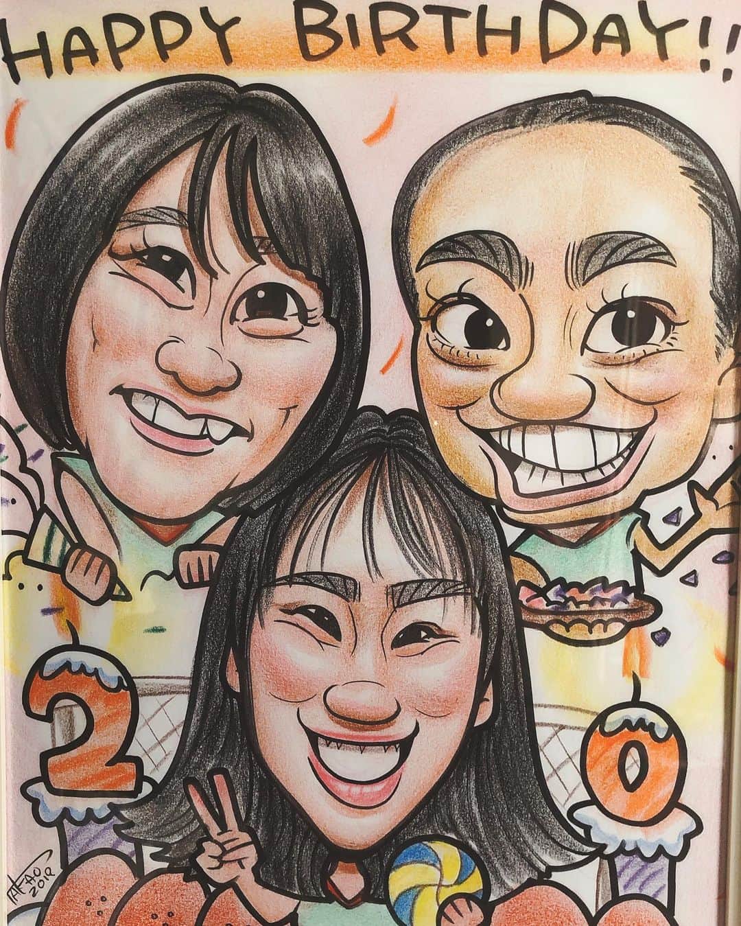 林琴奈のインスタグラム：「💚💙❤️」