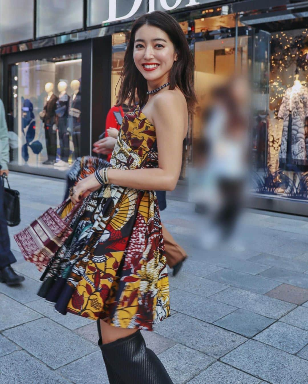 大口智恵美さんのインスタグラム写真 - (大口智恵美Instagram)「@dior ❤︎ クルーズコレクションが可愛すぎる🥺 この前dior cafeに行った時のスタイルです❤︎ ・ ・ この週末は @dr.y.yumi 先生の医療エステに行ってきました☺︎ 定期的に続けてるからお肌の調子が良い❤︎ #エスビューティークリニック #love #fashion #dior」11月17日 16時14分 - chemiiiii