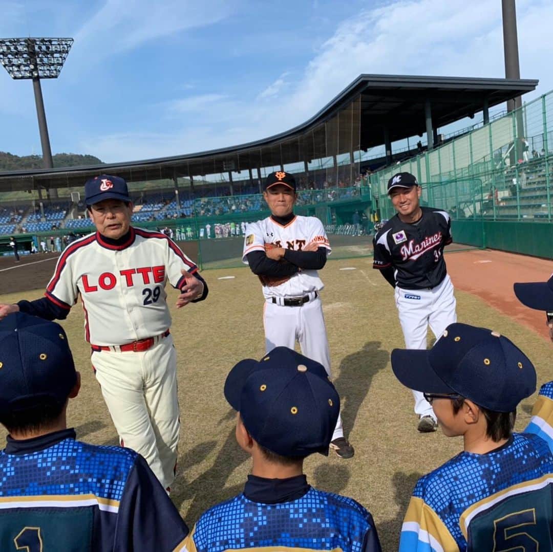 渡辺俊介のインスタグラム：「#ドリームベースボールin今治」