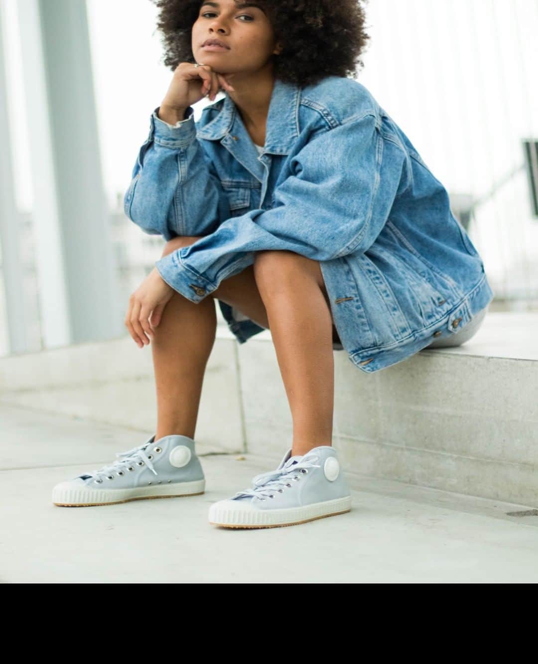 のインスタグラム：「And how are YOU doing? Enjoy your Sunday!⁠ .⁠ #komrads #partizan #babyblue #sneakers #sneakergram⁠ #sneakerfreak #」