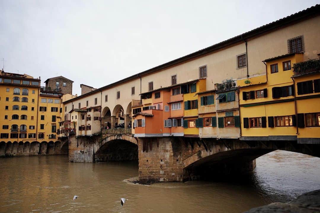 イェソンさんのインスタグラム写真 - (イェソンInstagram)「Arno R. and Ponte Vecchio .. The dove that welcomed us 🕊 #firenze」11月17日 18時16分 - yesung1106