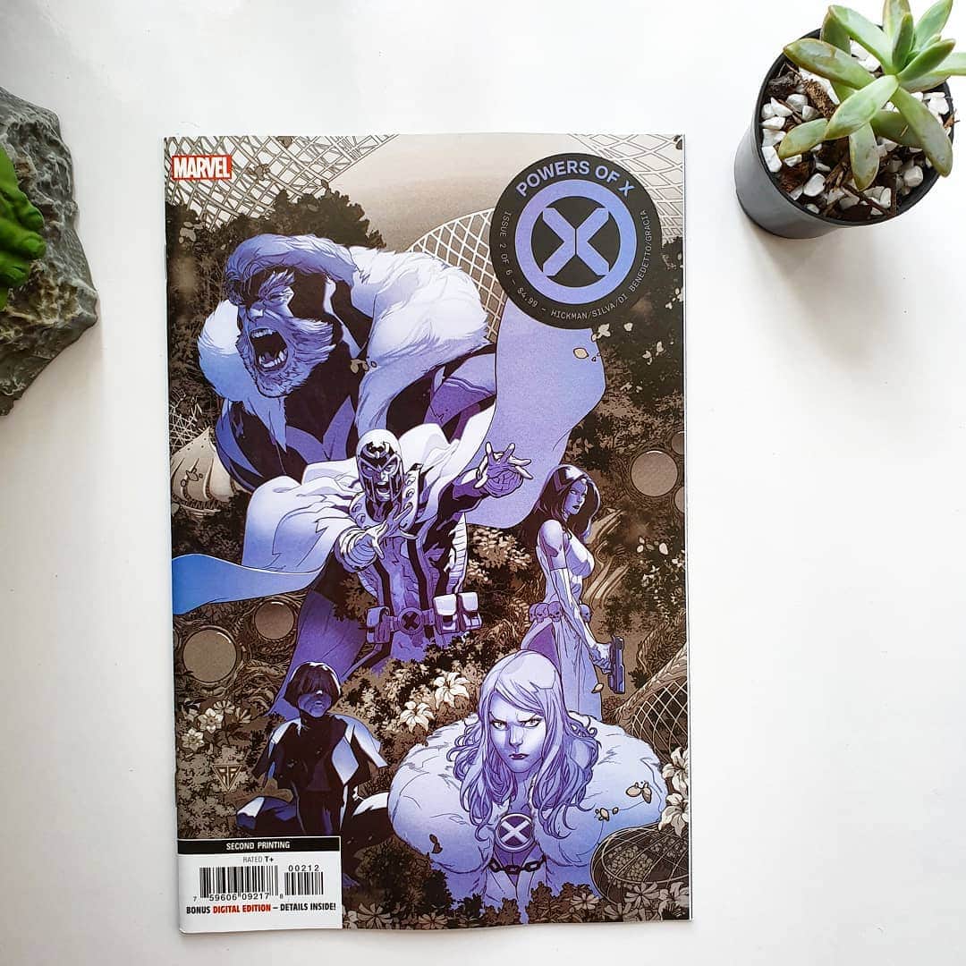のインスタグラム：「Powers of X 2. #PowersofX #XMEN #XMEN4EVER #MARVEL #RBSilva #MarvelComics #AdrianoDiBenedetto #MarteGracia #JonathanHickman」