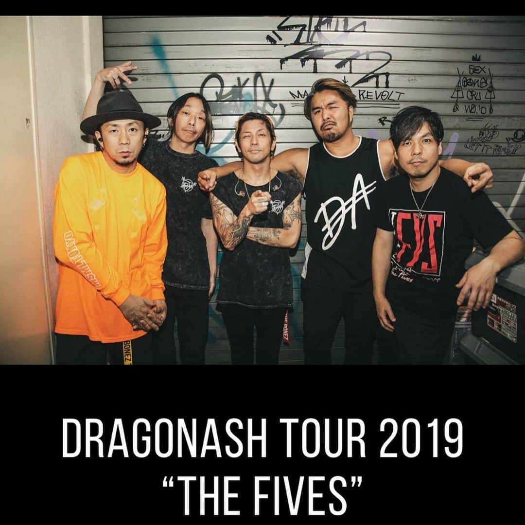 Dragon Ashさんのインスタグラム写真 - (Dragon AshInstagram)「‪DRAGONASH TOUR 2019‬ ‪"THE FIVES" supported by Canva‬ ‪激アツの富山MAIRO‬ ‪凄かったね！‬ ‪#DA_livephoto ‬」10月24日 22時49分 - dragonash_official