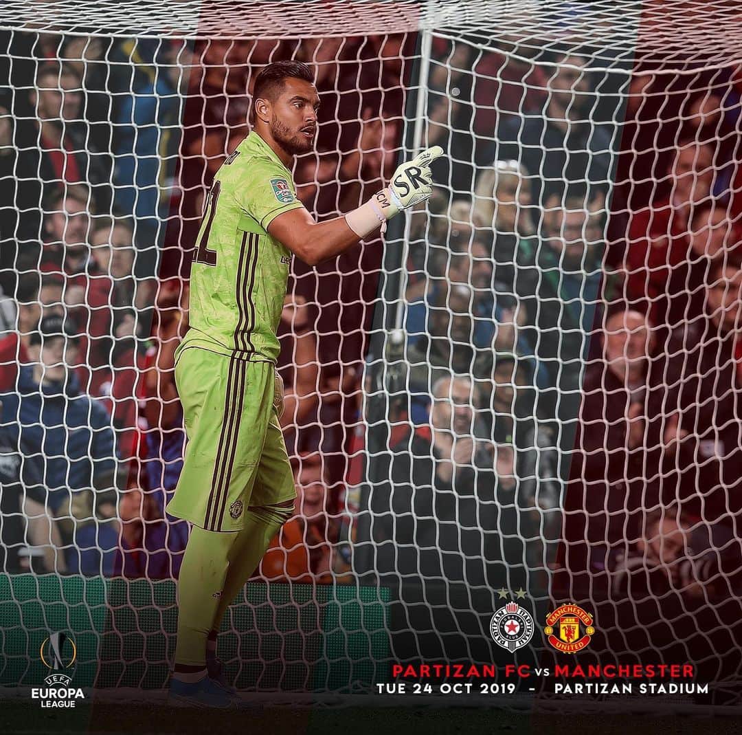 のインスタグラム：「Día de juego! Game day! @manchesterunited @europaleague」
