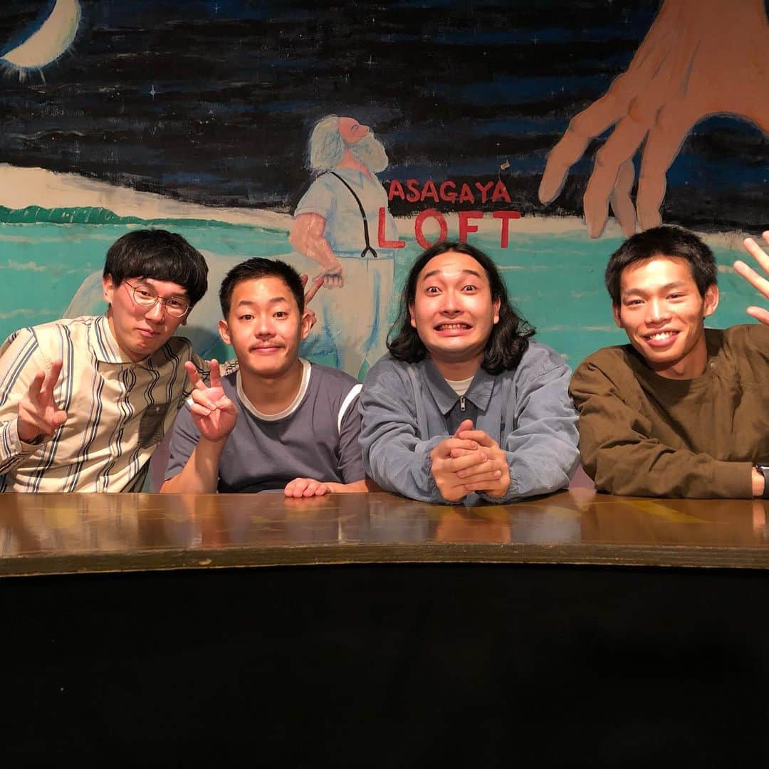 酒井尚のインスタグラム：「それはそれは優しい世界でした。  two man talk vol.5 ザ・マミィ×かが屋  #かが屋 #ザマミィ」