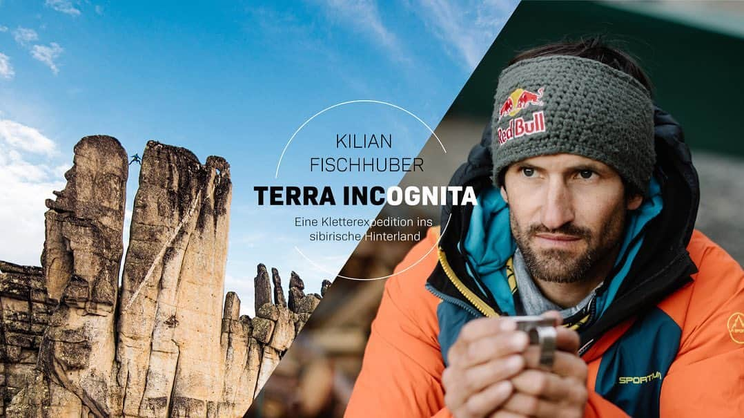 キリアン・フィッシュフーバーのインスタグラム：「Terra Incognita - come to my slideshow about a climbing expedition to the Siberian Hinterland at the @alpinmesse on November 10. Hear me talk about a brutal approach, unknown territory, unpleasant surprises and the spectacular towers of “Ulakhan-Sis“.」