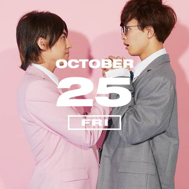 NYLON JAPANさんのインスタグラム写真 - (NYLON JAPANInstagram)「10月25日は 『野比のび太と源静香が婚約した日』 赤い糸で結ばれたふたり!?　のび太と静香になりきって、 ハッピーオーラ全開なタクヤ＆タカシにご注目あれ！  NYLON.JPでは「365日、毎日がアニバーサリー」をテーマに、ファッショナブルでユニークなスタイリングを毎日提案しているよ！  http://www.nylon.jp/365  MODEL: @TAKUNICOCHANMAN @TAKASHI_YADE07  #365anniversary #fashion #makeup #beauty #style #今日は何の日 #make #nylonjapan #nylonjp #coordinated #coordinates #ootd #outfit #coordinate #photography #beautiful #photooftheday #超特急 #タクヤ #TAKUYA #タカシ #TAKASHI #藤子f不二雄ミュージアム」10月25日 0時01分 - nylonjapan