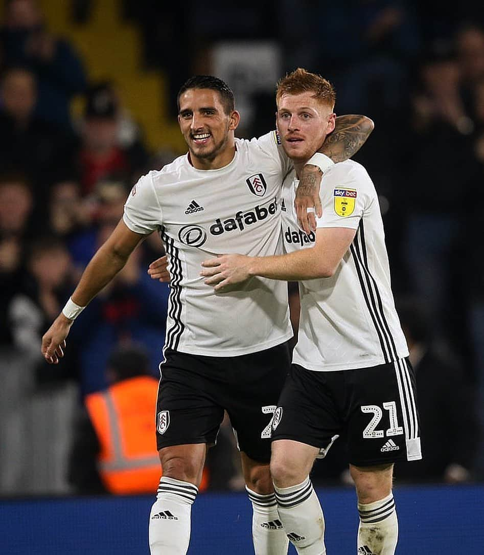 ハリソン・リードのインスタグラム：「+3 points. Perfect response from the weekend but still plenty to work on! • • @fulhamfc  my guy @knockaert_anthony 👊🏼」