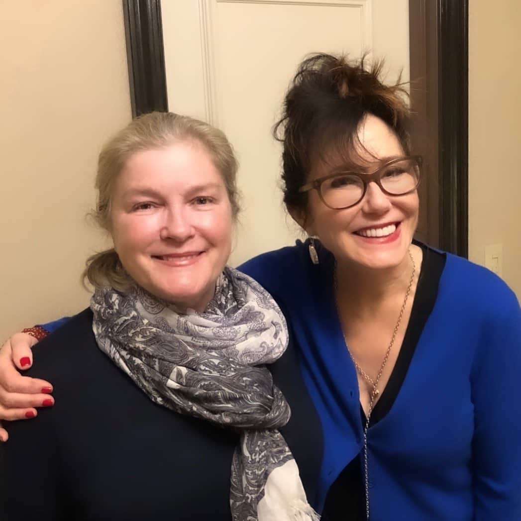 メアリー・マクドネルのインスタグラム：「Lady Bam took a trip to the Big Apple for an exciting conversation with @thekatemulgrew! Coming soon to the @ladybampodcast!」