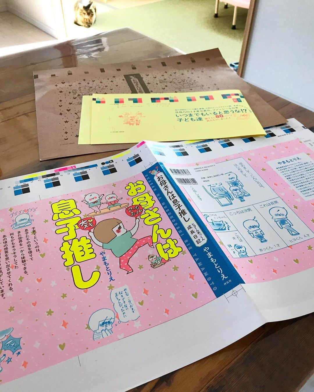のインスタグラム：「新しい本が出ます。11月1日発売だす。お猫さまの検品も終わりました。」