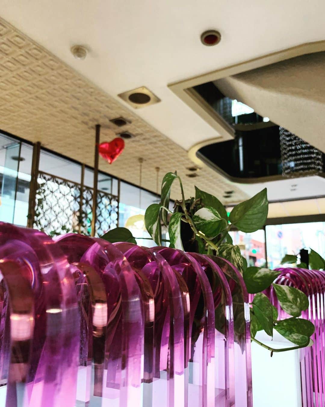 小谷実由さんのインスタグラム写真 - (小谷実由Instagram)「ずっと観たかった紫の喫茶店に行きました。久しぶりに動悸がとまらぬ喫茶でした、、🔮🔮🔮 #喫茶部」10月25日 9時51分 - omiyuno