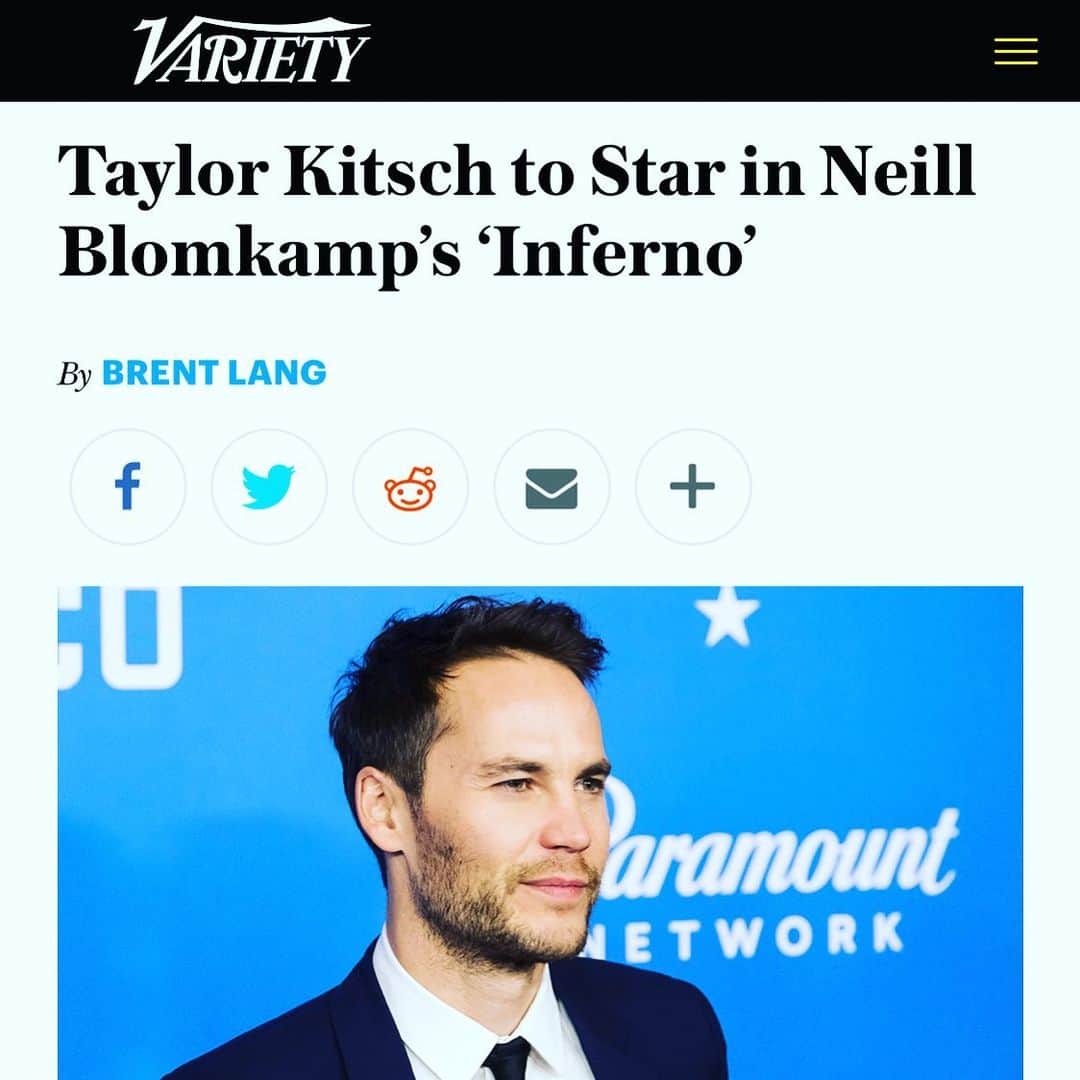 ニール・ブロムカンプのインスタグラム：「Most excited to shoot this.」