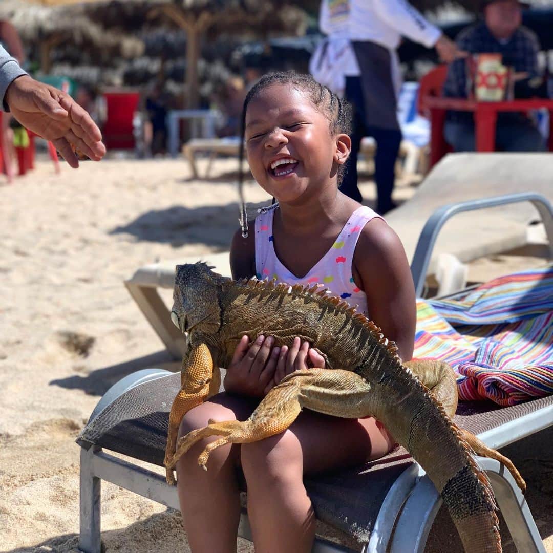 ドレイモンド・グリーンのインスタグラム：「My little Braveheart... wow you’re 5 going on 25 years old today. Keep being free-spirited and figuring life out baby girl. I thank God that he chose me to be apart of your life. What a blessing you are, and I thank Mami and Jake for making such a wonderful baby girl and allowing me to take part in helping raise you. You’re such an amazing big sister and little helper. Keep being you little smart baby we love you!」