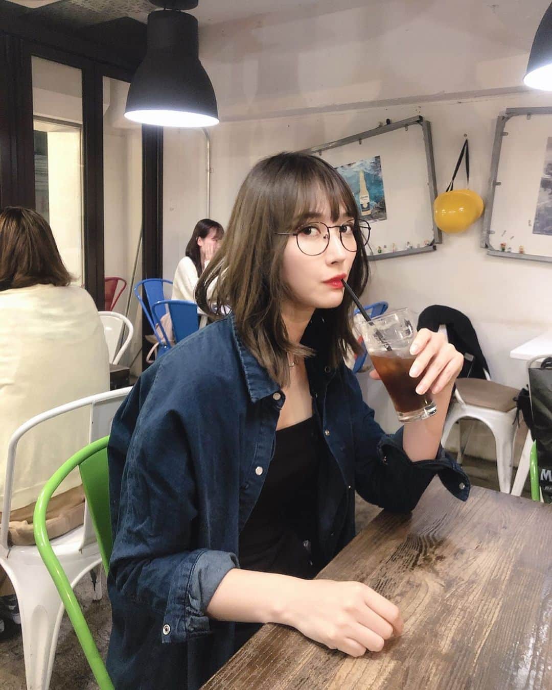 はりーさんのインスタグラム写真 はりーinstagram 眼鏡っ娘のおはよう メガネ女子 メガネ メガネコーデ デニムシャツ カフェ巡り カフェ好きな人と繋がりたい カフェ 黒髪ボブ 黒髪 ビジョビ 10月25日 12時11分 Kirarin Harry Official