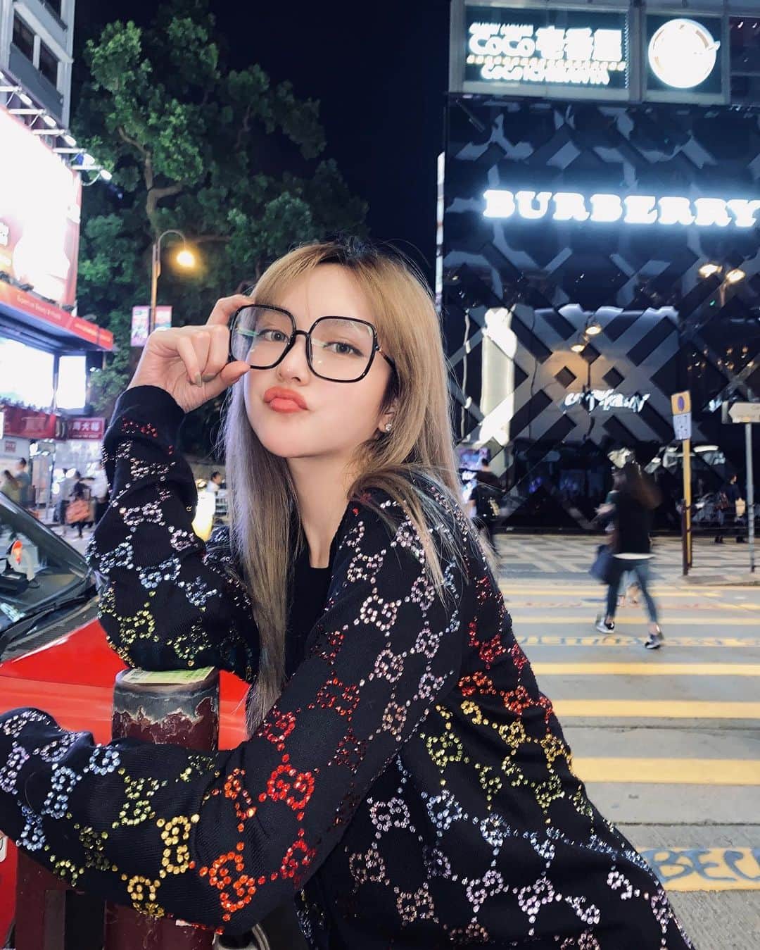 Grace Chowのインスタグラム：「三连拍」