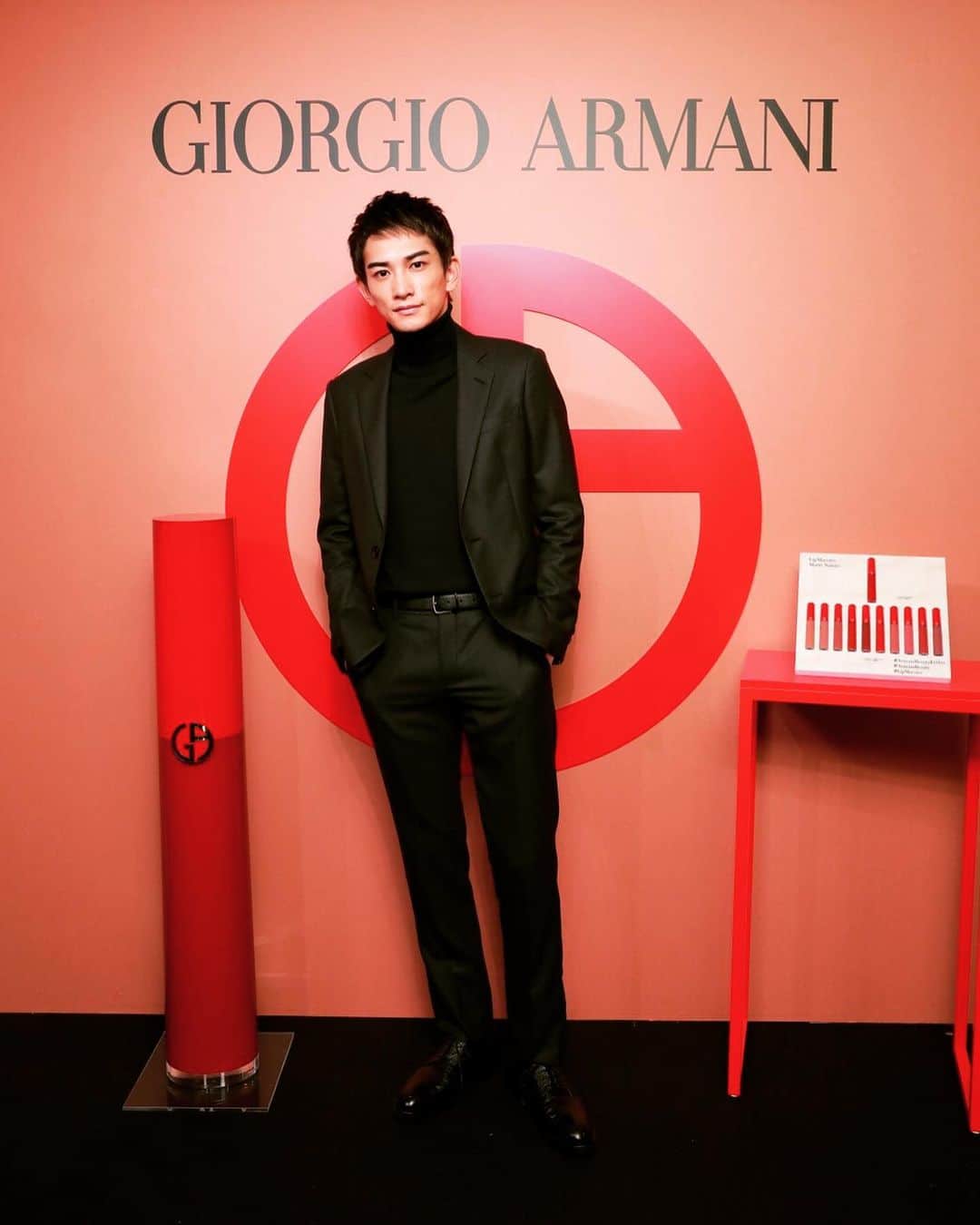 町田啓太さんのインスタグラム写真 - (町田啓太Instagram)「🍁🍁🍁 #ArmanibeautyKOYO #lipmaestro #armanibeauty」10月25日 16時34分 - keita_machida_official