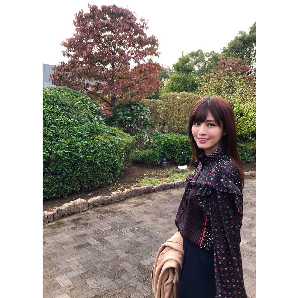 堤礼実さんのインスタグラム写真 - (堤礼実Instagram)「🍃 お天気が心地よかったので、美術館の後はぶらぶらお散歩🐾 . #れいさんぽ #秋めいてきましたなぁ」10月25日 20時34分 - reimi_tsutsumi1123