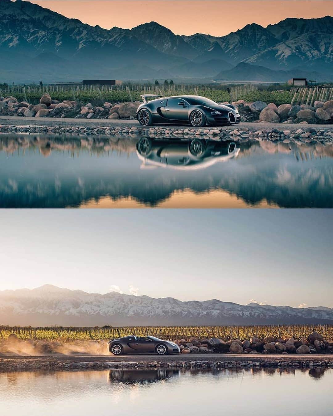 Kik:SoLeimanRTさんのインスタグラム写真 - (Kik:SoLeimanRTInstagram)「Road trip in a Bugatti? Photo by @alexpenfold  @mwvmnw #bugatti #veyron #eb110」10月25日 21時12分 - carinstagram