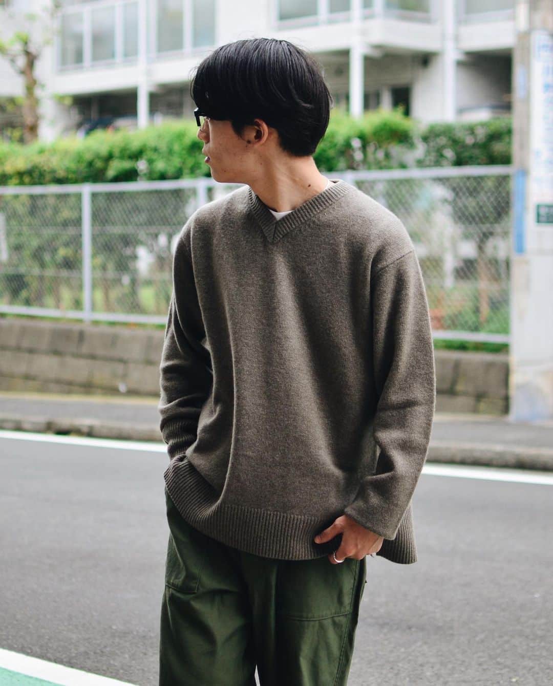 yukiのインスタグラム：「ＶＶＶ カシミアのニットは初っす」