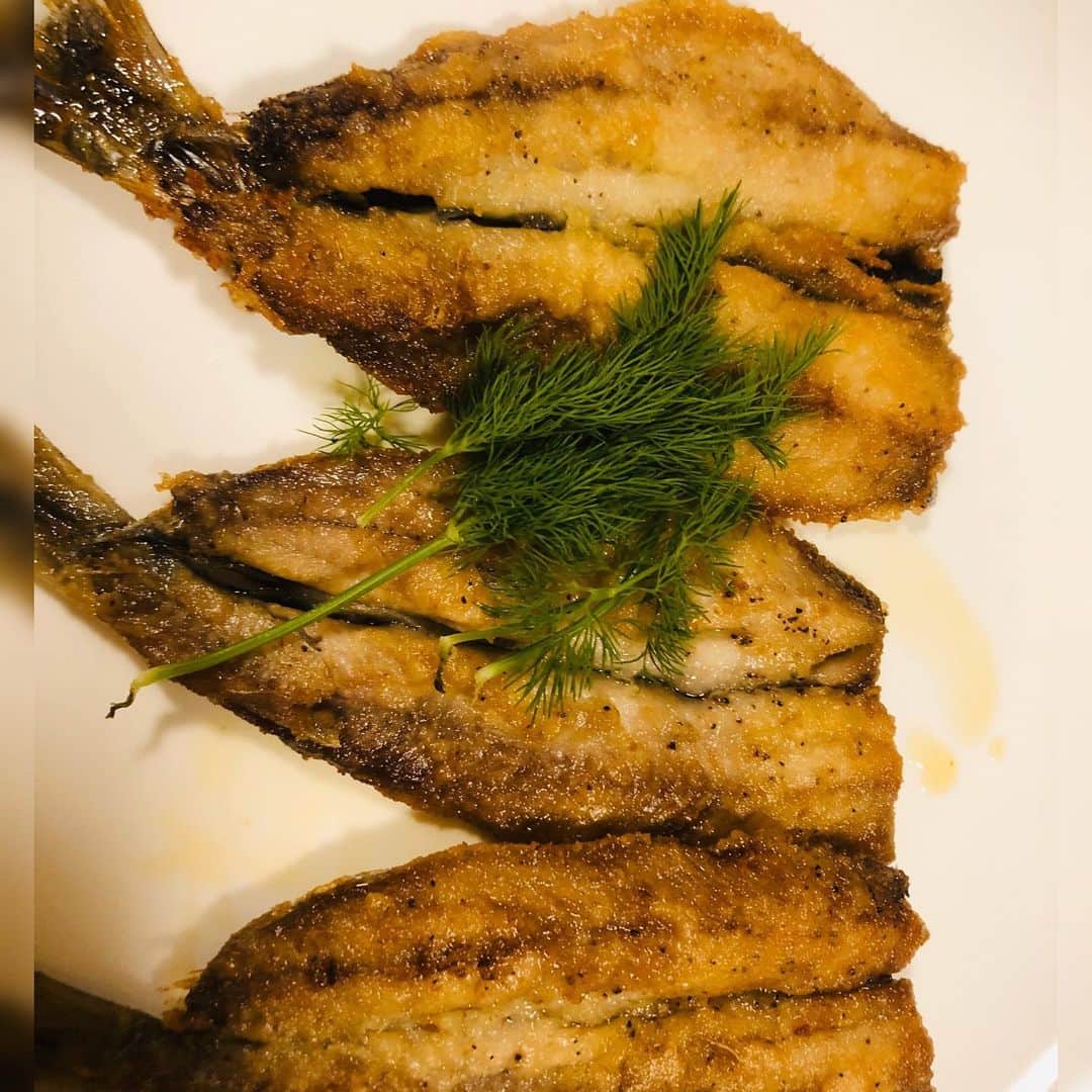 今藤霧子さんのインスタグラム写真 - (今藤霧子Instagram)「I made a dinner ❤️ ① #shurimp 🦐and #broccol 🥦#pasta  ② #arugulasalad 🥗 ③ #muniel of #sardine  #dinner  #ディナー  #夕飯」10月25日 22時03分 - kiriko.imafuji