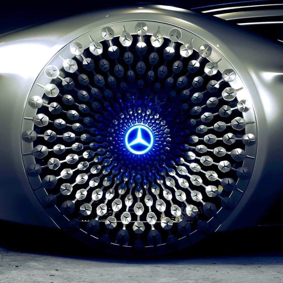 メルセデス・ベンツさんのインスタグラム写真 - (メルセデス・ベンツInstagram)「Look at this freestanding #starpattern wheels. 🤩Do you like it? via @gorden.wagener  #MercedesBenz #wheels #concept #vision #MBdesign #Design #MBHotandCool #hot #cool #showcar #electric #switchtoEQ.」10月26日 2時00分 - mercedesbenz