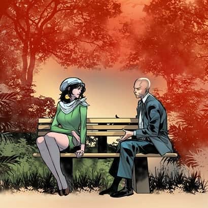 RB Silvaのインスタグラム：「Powers of X 6. Colors by David Curiel. #PowersofX #XMEN #XMEN4EVER #MARVEL  #MarvelComics #RBSILVA #JonathanHickman #DavidCuriel」