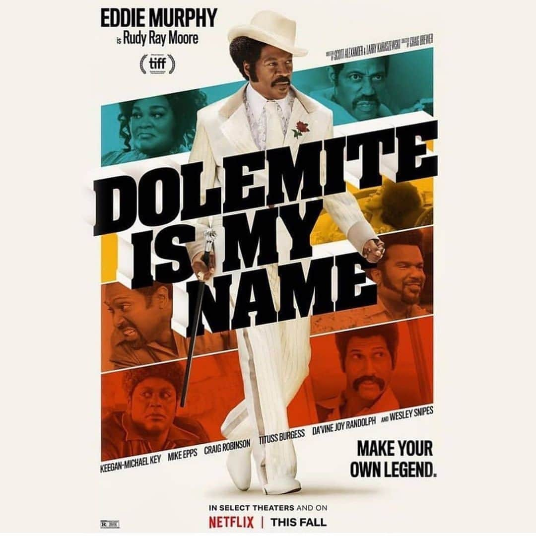 T.I.さんのインスタグラム写真 - (T.I.Instagram)「OUT NOW @netflix ‼️ & Funny ASF‼️ Definitely a milestone‼️ Honored to be apart of this Legendary piece... #DolemiteIsMyName @eppsie @realwesleysnipes @keeganmichaelkey @snoopdogg @mrcraigrobinson &  Eddie Muthafuckin MURPHY👑」10月26日 4時59分 - tip