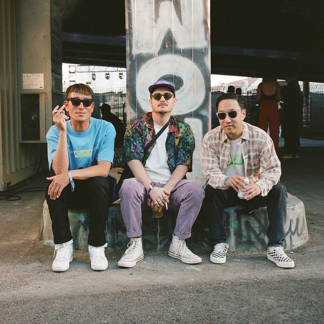 サキャスティックのインスタグラム：「Last one. With Jonathan J Disco & Kevin @okamigo 📷 @ianflaniganphotographs」