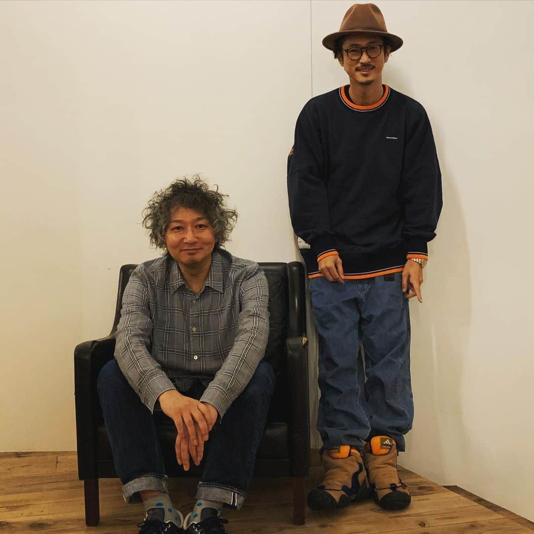 窪塚洋介のインスタグラム：「Interview with Shiro Tokiwa(Dir.) for 最初の晩餐 at REDBULL MUSIC♪ Coming soon!!」