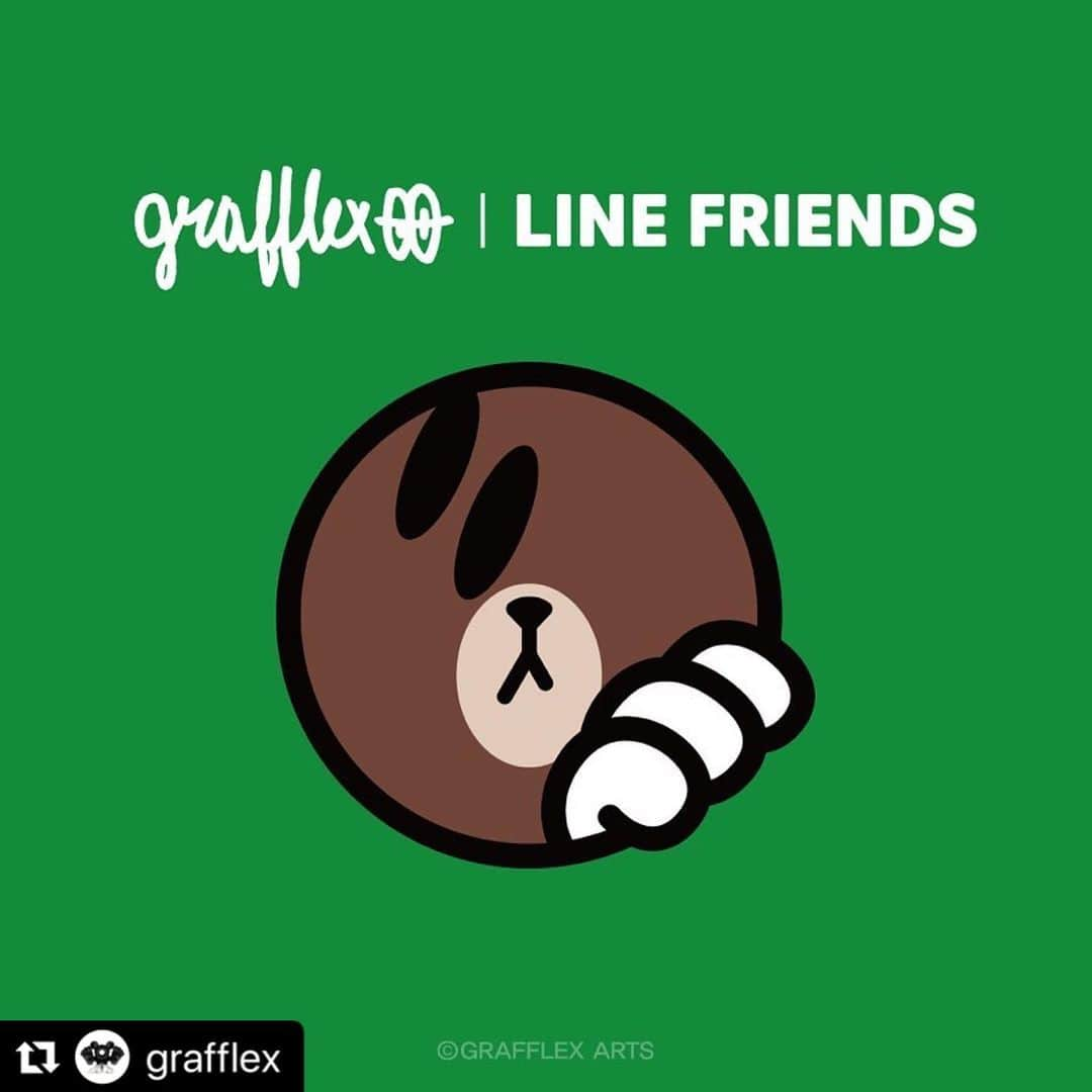 LINE FRIENDSさんのインスタグラム写真 - (LINE FRIENDSInstagram)「#Repost @grafflex with @make_repost ・・・ LINE FRIENDS CREATOR WITH GRAFFLEX. COMING SOON!!!!!!!!!!!!!!!!!!!!!!!!!!!!!!!!!!!!!!!!! #linefriends #linefriends_creator #brown #cony #sally #grafflex」10月26日 18時29分 - linefriends