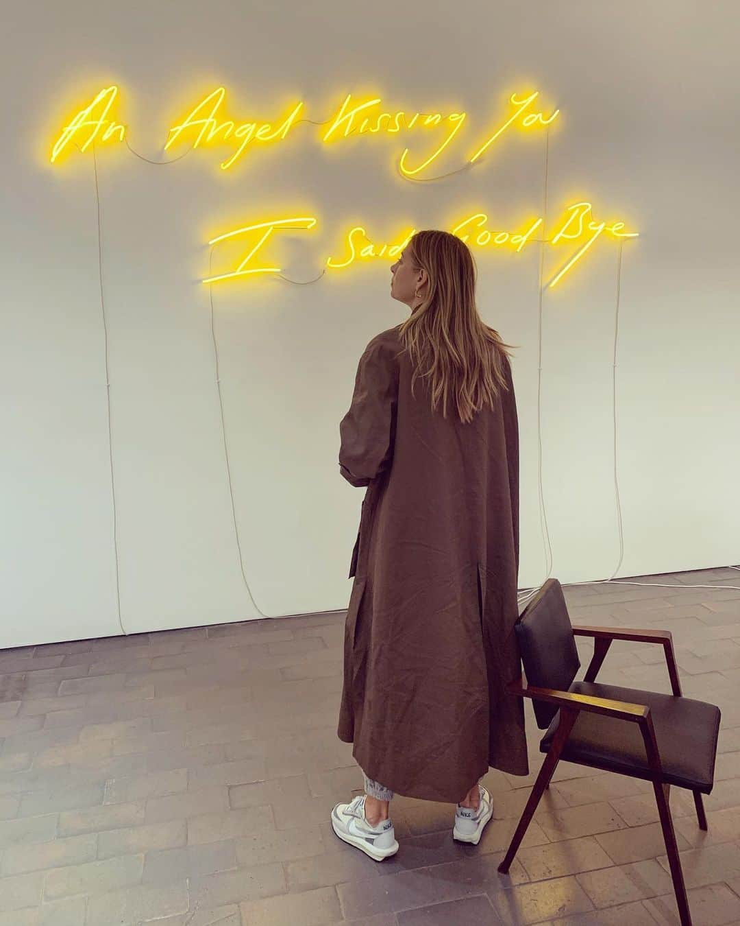 マリア・シャラポワのインスタグラム：「Tracey Emin sighting in Roma 🇮🇹」