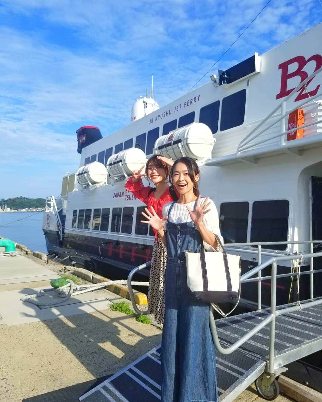 JR九州高速船株式会社のインスタグラム：「. 明日、12時57分～「今日感テレビ日曜版（RKB）」でビートル🚢の国内混乗便（博多～対馬（比田勝））を利用して、🌴対馬の魅力を紹介する特集が放送されます😆🎶 豊かな自然と美味しい海の幸、魅力あふれる対馬を感じてみませんか？ . 是非ご覧ください📺✨ . . #今日感テレビ日曜版 #RKB　12時57～放送 #対馬の魅力　を紹介 #JR九州高速船 #ビートル国内混乗便 に乗って #長崎 #対馬 #比田勝 へ行こう #JR九州」