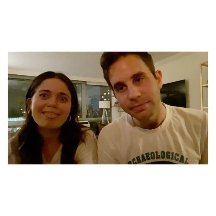 ベン・プラットのインスタグラム：「me & molly singing @spaceykacey」