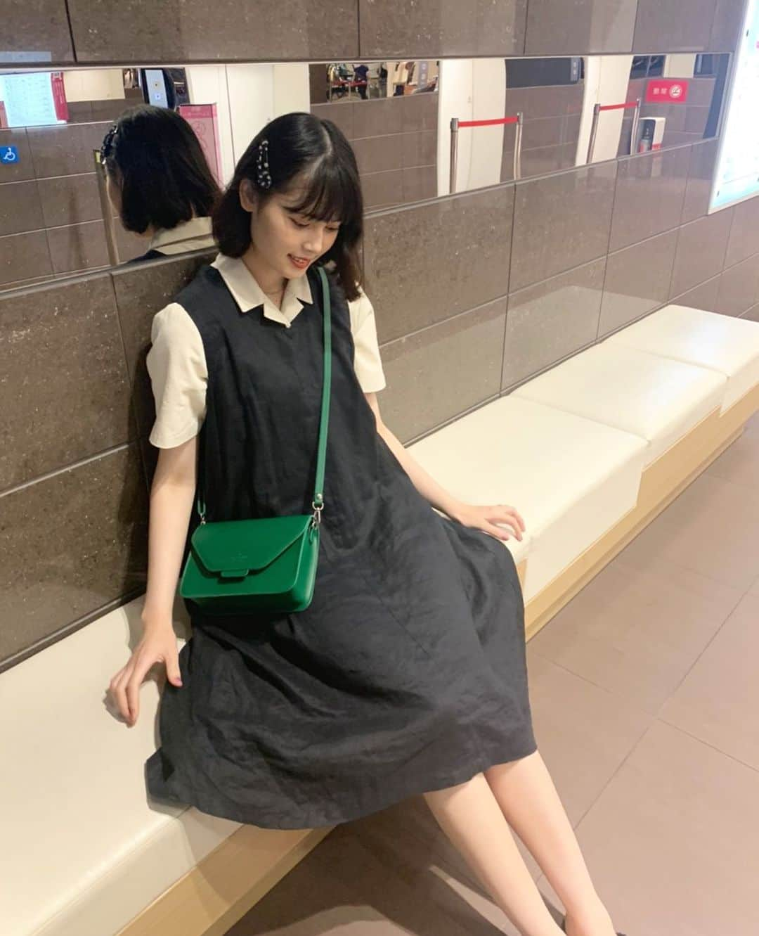 松岡花佳さんのインスタグラム写真 - (松岡花佳Instagram)「ちょっと前のだけど🥰 最近寒すぎる〜〜〜 #87コーデ」10月26日 19時26分 - hanakamatsuoka