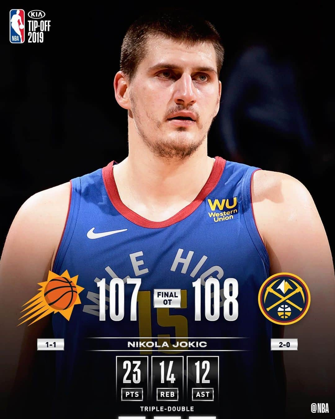 NBAさんのインスタグラム写真 - (NBAInstagram)「Swipe through to recap a busy Friday night around the Association!」10月26日 14時32分 - nba