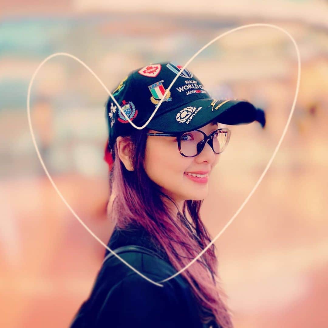 宍戸留美のインスタグラム：「‪🏉17:00 #試合開始 #生中継‬ ‪#japan #rugby 📺 #JSPORTS ‬ ‪#NHK ‬ #RWC2019  #ENGvNZL #RWC横浜  #WebbEllisCup ‬」