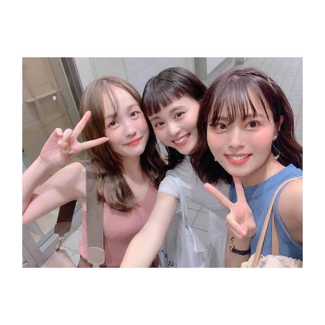 池田彩夏のインスタグラム：「♡ . . . インスタ上げなさ過ぎて、タイムリーじゃないけど、ちょっと前の楽しかった思い出載せてみた♡ そして最近えびちゃんと良くあってるな🧐」